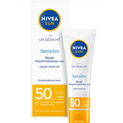 Nivea Sun Sensitive OF50 pleťový krém 50 ml