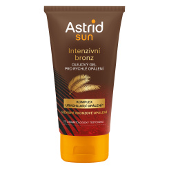 Astrid Sun olejový gel pro rychlé opálení, bez UV filtrů, 150 ml