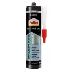 Pattex Praskliny, stěny a stropy pružný tmel, bílý, 280 ml