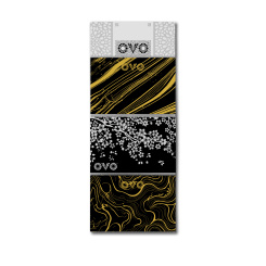 Ovo smršťovací košilky na vajíčka černé 1 ks