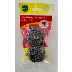 Tidy Home drátěnka nerezová 15 g, 2 ks