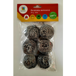 Tidy Home drátěnka nerezová 15 g, 6 ks