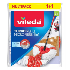 Vileda Turbo Microfibre 2v1 náhrada na mop 2 ks