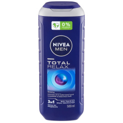 Nivea Men Total Relax 3v1 sprchový gel pro muže 500 ml