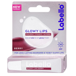 Labello Glowy Lips balzám na rty Berry OF30+, 10 ml