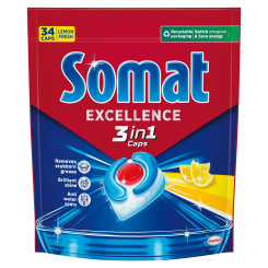Somat Lemon 3v1 tablety do myčky 34 ks, 615,4 g