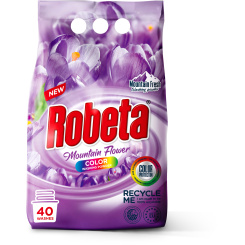 Robeta Mountain Flower prací prášek na barevné prádlo 3 kg, 40 dávek