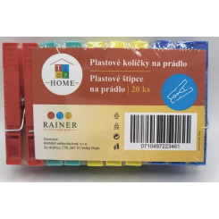 Tidy Home plastové kolíčky na prádlo 20 ks