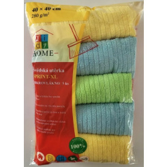 Tidy Home utěrka z mikrovlákna 40 x 40 cm, 5 x 250 g