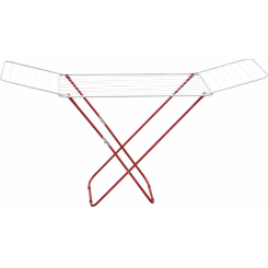 Tidy Home sušák na prádlo kovový červený, 18 m