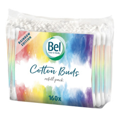 Bel Rainbow vatové tyčinky 160 ks