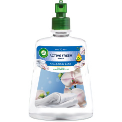 Air Wick Active Fresh prádlo a bílá orchidej náhradní náplň do difuzéru 228 ml