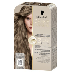 Schwarzkopf Creme Supreme barva na vlasy 7-16 chladná popelavá blond 60 ml