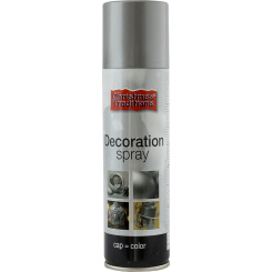 Chritsmas Traditions Deco stříbrný dekorační sprej 150 ml