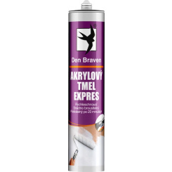 D.BRAVEN AKRYLOVÝ TMEL EXPRES      BÍLÝ 280 ML