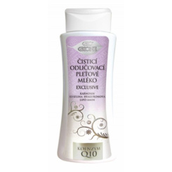 BIO BIONE EXCLUSIVE Čistící odličovací pleťové mléko Q10, 255 ml