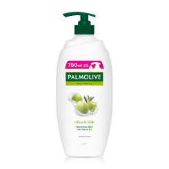 Palmolive Naturals Olive &amp; Milk sprchový krém s pumpičkou 750 ml
