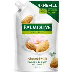 Palmolive Naturals Almond &amp; Milk tekuté mýdlo náhradní náplň 1000 ml