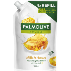 Palmolive Naturals Milk &amp; Honey tekuté mýdlo náhradní náplň 1000 ml