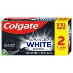 Colgate zubní pasta Advanced White Charcoal 2x75ml