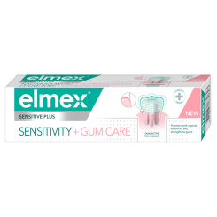Elmex Sensitive Plus Sensitivity + Gum Care zubní pasta 75 ml