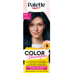 Schwarzkopf Palette Color Shampoo barva na vlasy 339 modročerná 50 ml