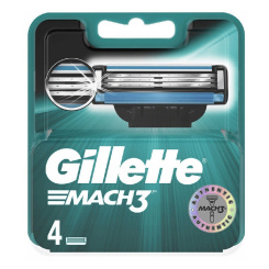 Gillette Mach3 náhradní hlavice 4ks