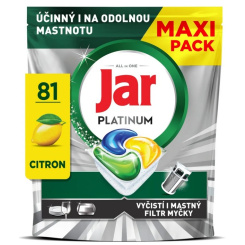 Jar Platinum tablety do myčky, 81 ks