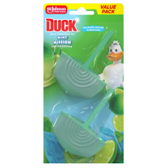 Duck Aqua 4v1 Turquoise Mint Mission WC závěs duopack 2x36 ml