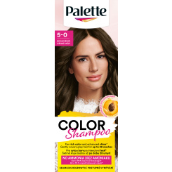 Schwarzkopf Palette Color Shampoo barva na vlasy 221 středně hnědá 50ml