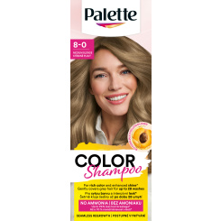 Palette Color Shampoo barva na vlasy 8-0 Středně plavá, 50 ml