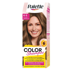 Palette Color Shampoo barva na vlasy 6-5 Oříškově plavá, 50 ml