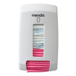 Mendis zásobník na menstruační vložky pro veřejné toalety