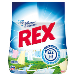 REX prací prášek Amazonia Freshness 20 praní