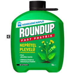 Roundup bez glyfosátu Fast 1H, náhradní náplň, 5 l