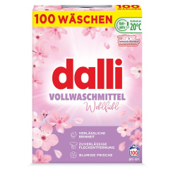 Dalli Wohlfühl prací prášek na vlnu, 100 praní, 5 kg