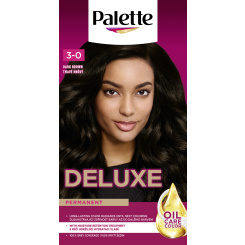 Palette Deluxe barva na vlasy Tmavě hnědý 3-0, 50 ml