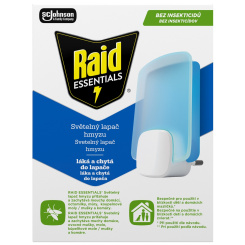Raid Essentials náhradní náplň do světelného lapače hmyzu, 2 ks