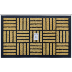 Tidy Home Rohož guma a kokos obdelník 45 × 75 cm