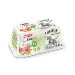 Chejn Bravo Plus vanička pro psy jehněčí, 430 g