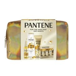 Pantene Gold dárkový set šampon + kondicionér + vlasový olej + ampule