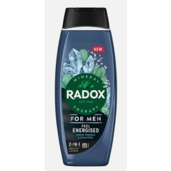 Radox Men Feel Energized 2v1 sprchový gel a šampon pro muže 450 ml
