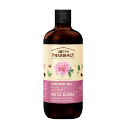 Green Pharmacy Sprchový gel s damašskou růží a bambuckým máslem 500 ml