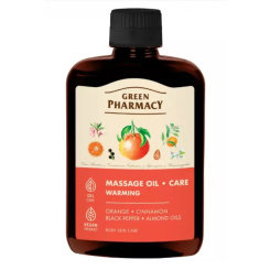 Green Pharmacy Masážní olej hřejivý 200 ml