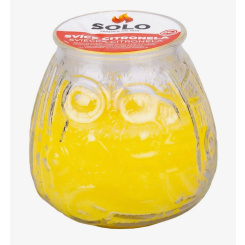 Solo Citronela svíška ve skle proti hmyzu 205 g