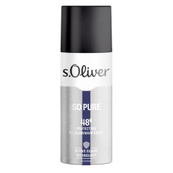 s.Oliver so Pure hydratační deodorant pro muže 150 ml