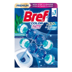 Bref WC blok Color Auto Aktiv Eukalyptus 2 x 30 g