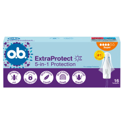 o.b. ExtraProtect tampony super, 16 ks