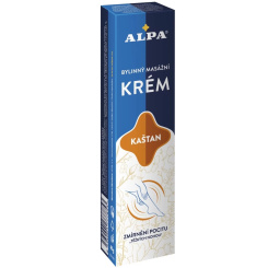 ALPA bylinný masážní krém Kaštan 40 ml
