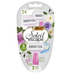 BIC Soleil Escape Rose &amp; Magnolia, dámská jednorázová holítka, 2 ks